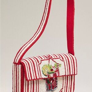 New Anthropologie Beaded Bag